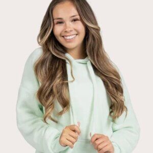 The Original Cloud Cotton Hoodie Ocean Mint - Size Medium